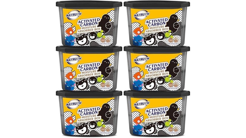 activated charcoal moisture absorbers