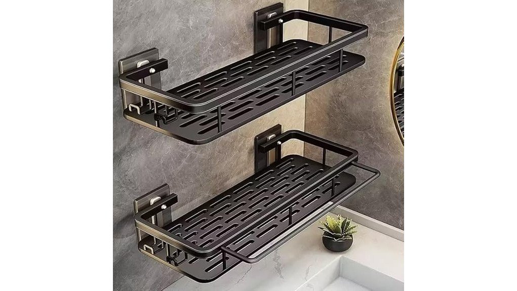 adhesive shower caddy review