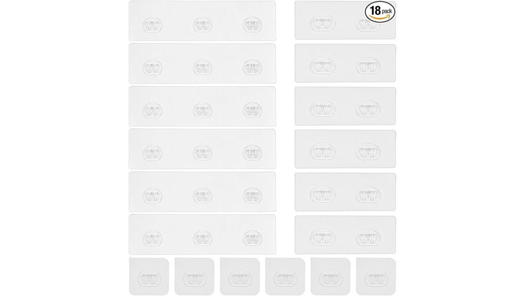 adhesive strips for caddies