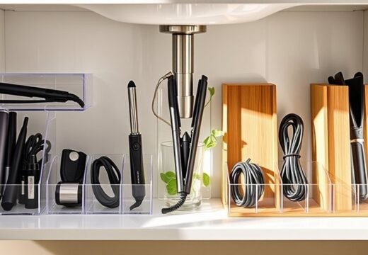 affordable under sink hair organizers
