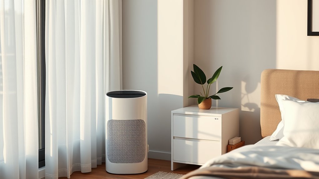air purifier improves air quality