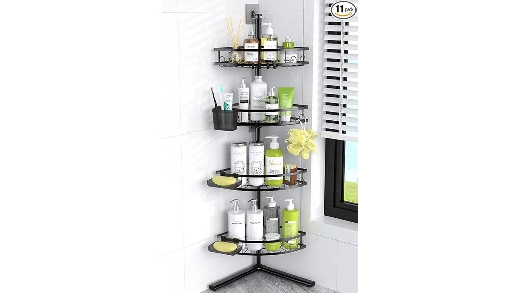 aitatty corner shower caddy
