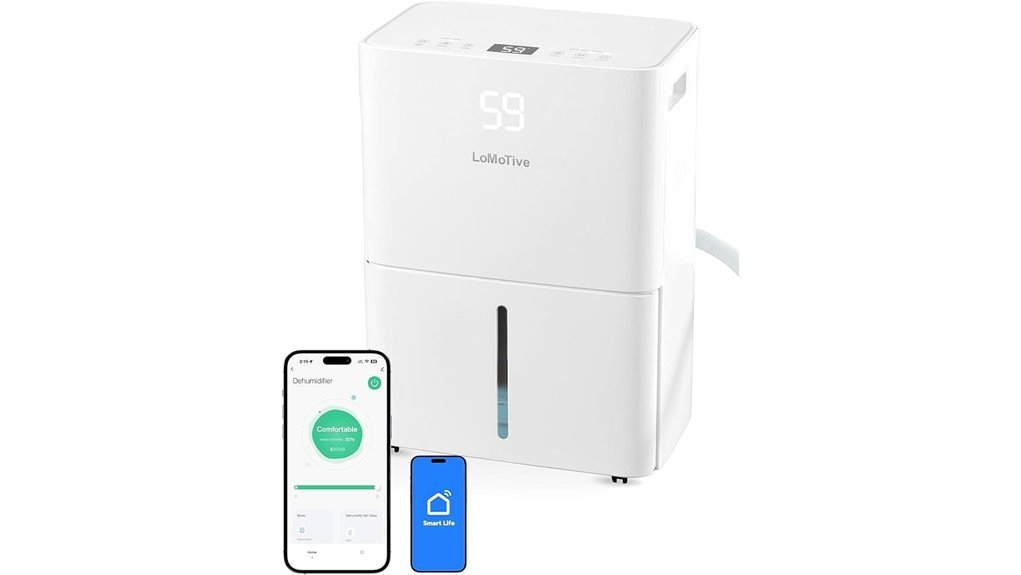 app controlled wifi dehumidifier