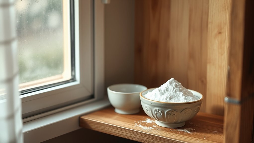baking soda moisture absorber