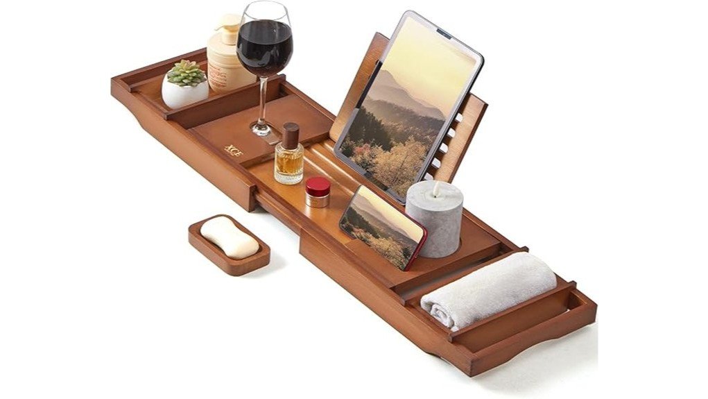 bamboo bathtub caddy review