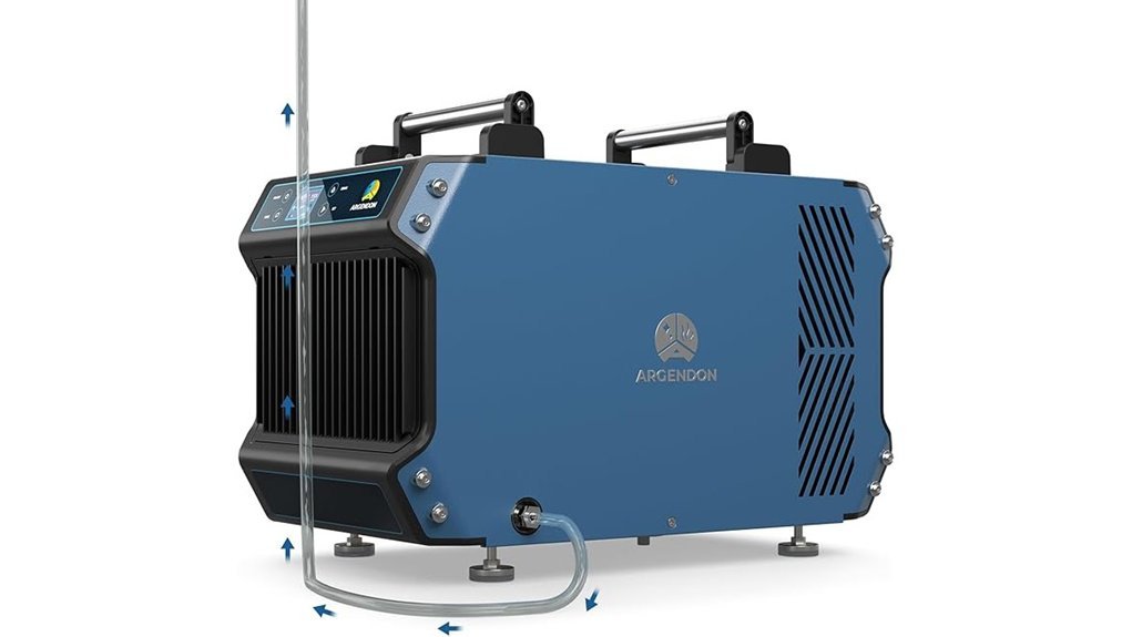 basement dehumidifier with pump