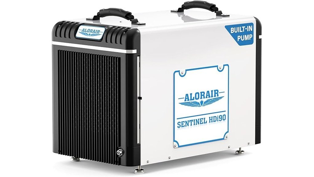 basement dehumidifier with pump