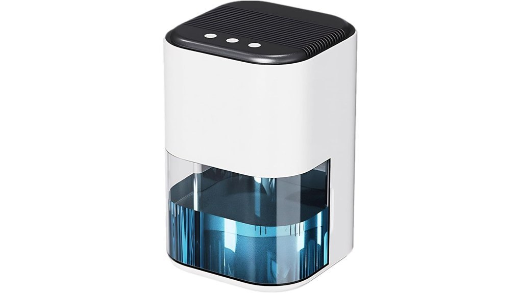 bedroom dehumidifier 2l capacity