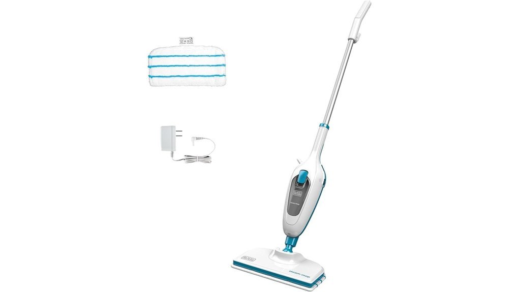 black decker white steam mop