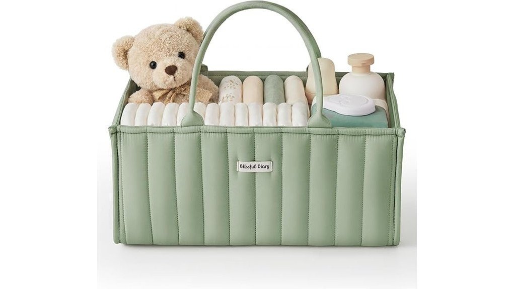 blissful baby diaper organizer