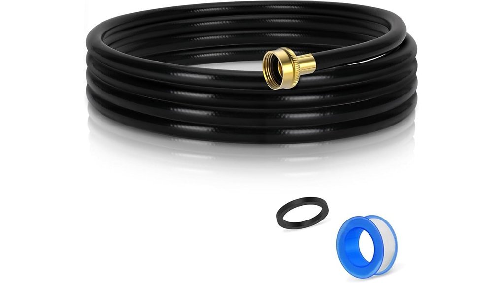 brass fitted dehumidifier hose