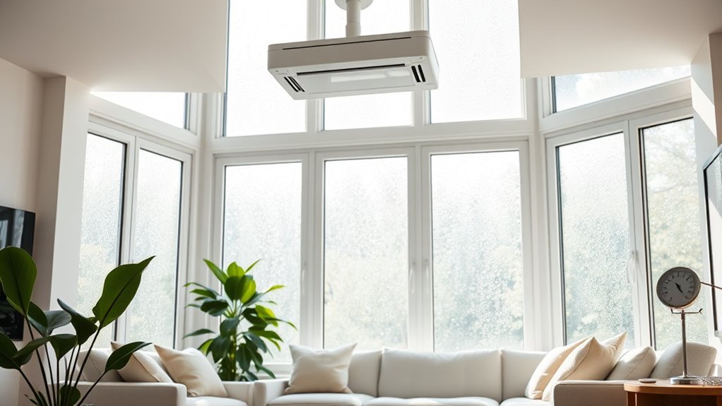 central air dehumidification effectiveness