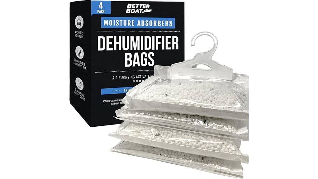 charcoal moisture absorber bags