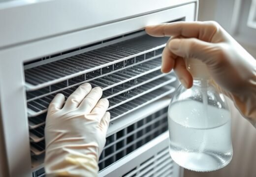 clean dehumidifier coils safely
