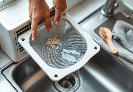 clean dehumidifier filter properly
