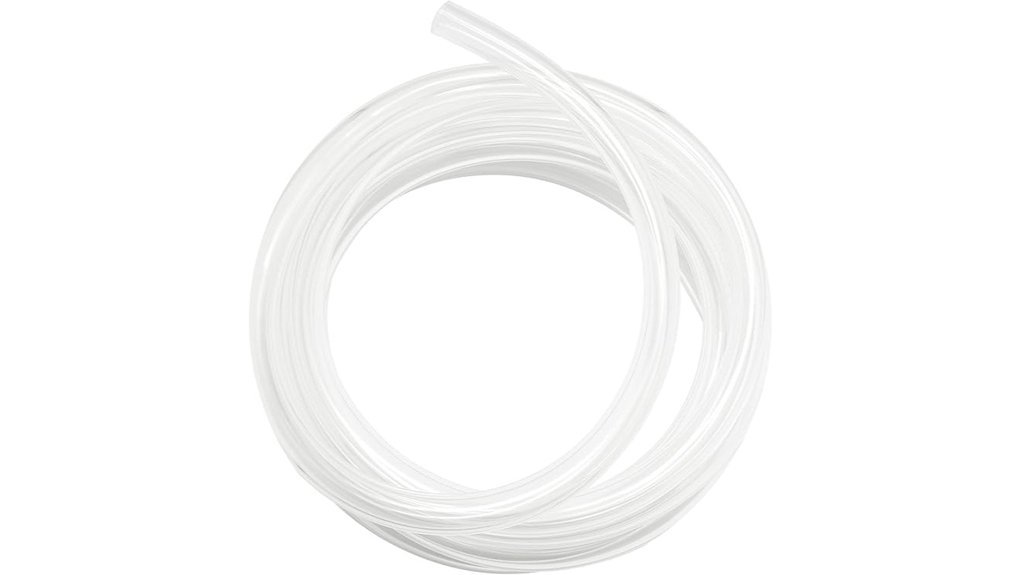 clear vinyl tubing size