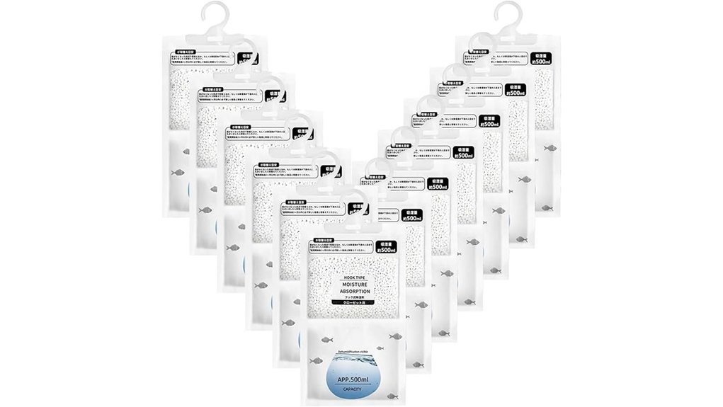 closet moisture absorber pack