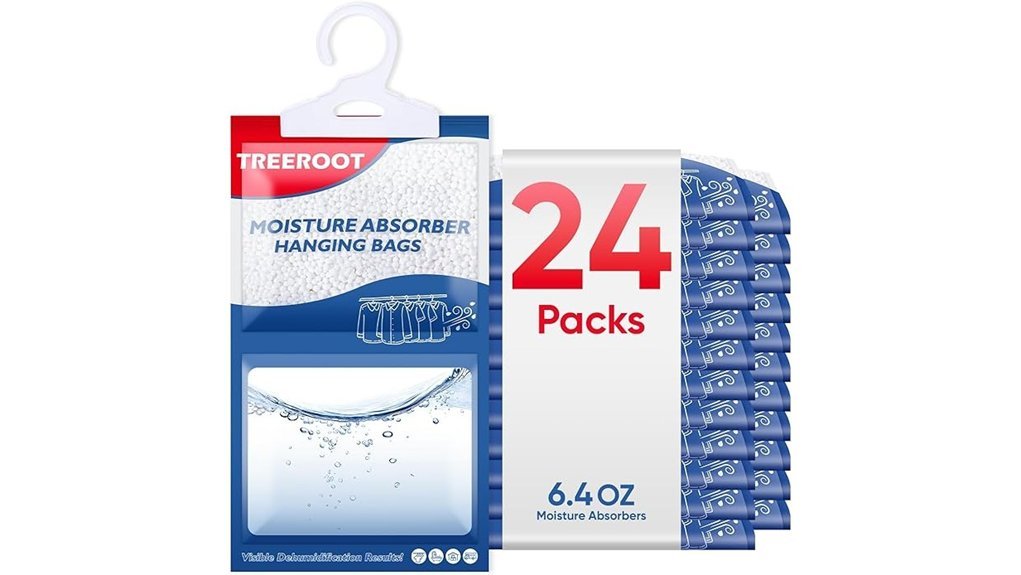 closet moisture absorption solution