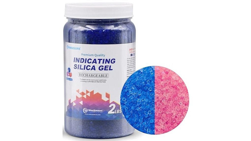 color changing silica gel beads