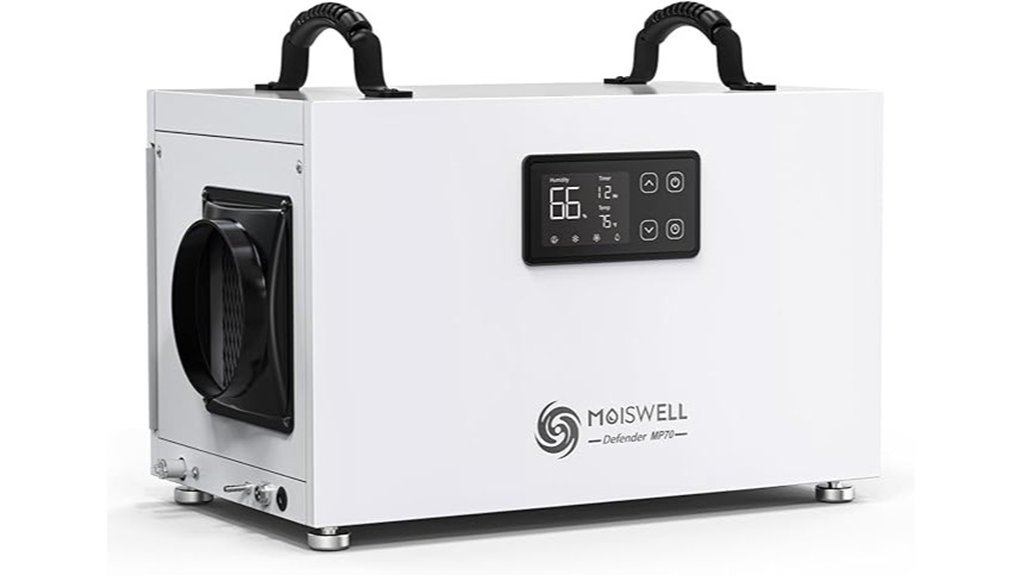 commercial dehumidifier with pump