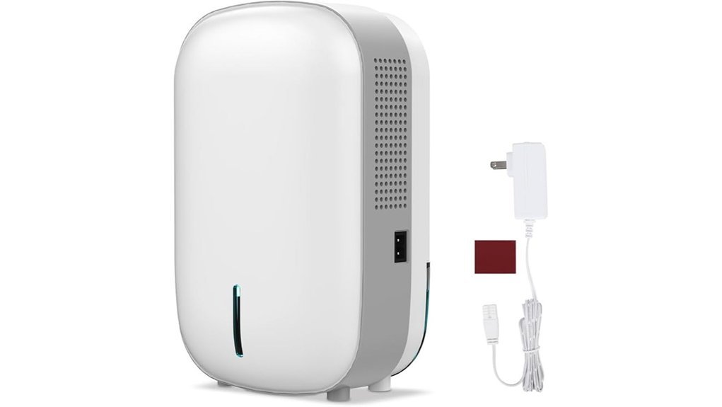 compact auto shut off dehumidifier