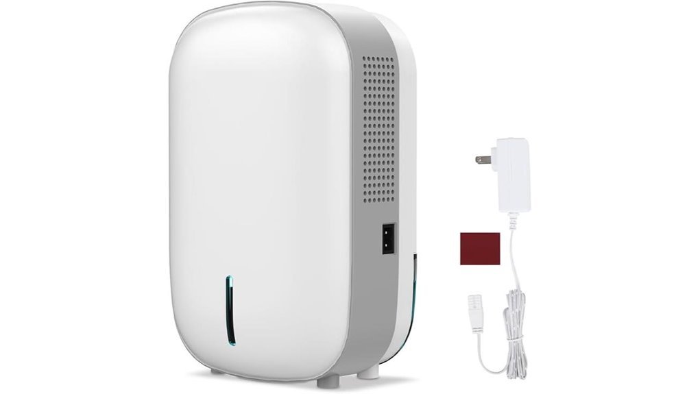 compact auto shut off dehumidifier