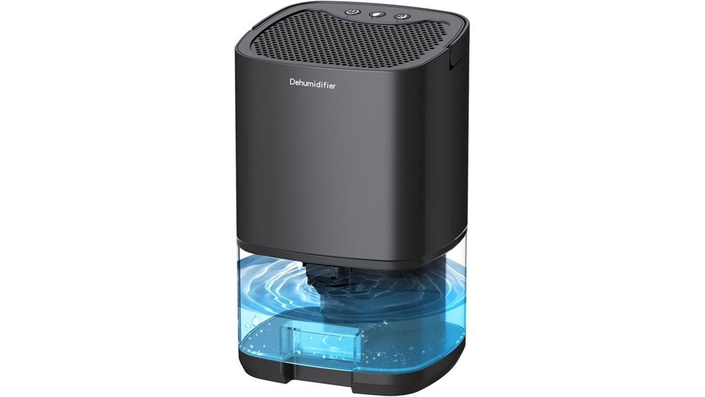 compact bedroom dehumidifier 35oz