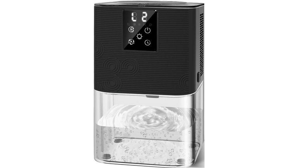 compact colorful dehumidifier tank