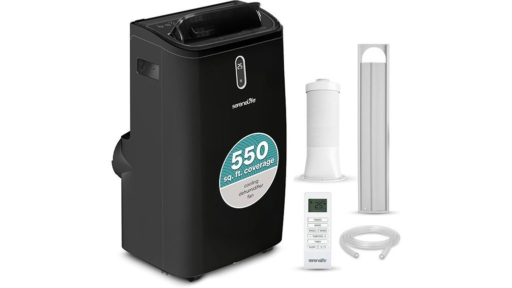 compact cooling and dehumidifying
