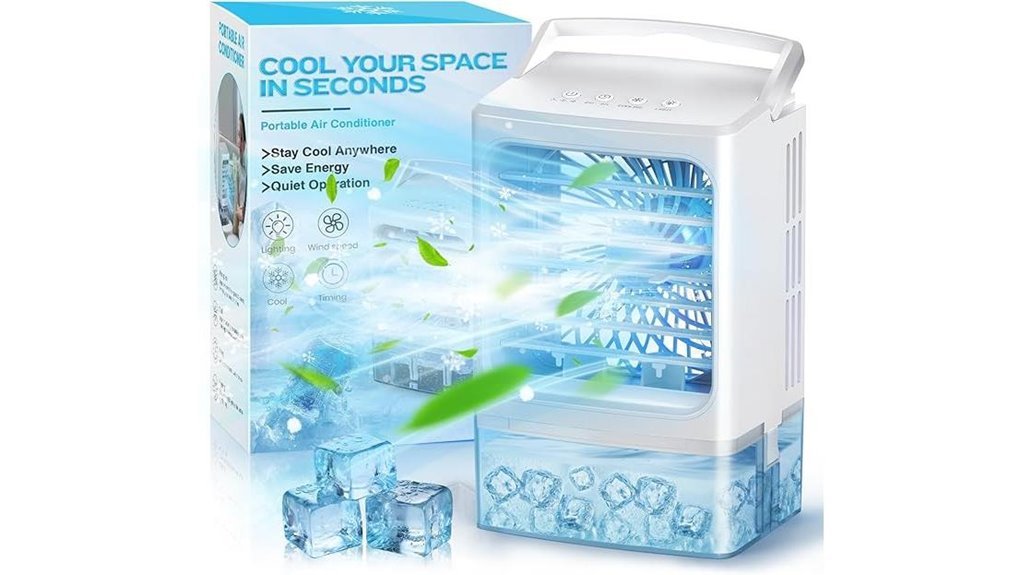 compact cooling with illumination