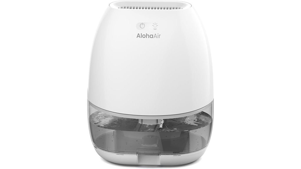 compact dehumidifier with illumination