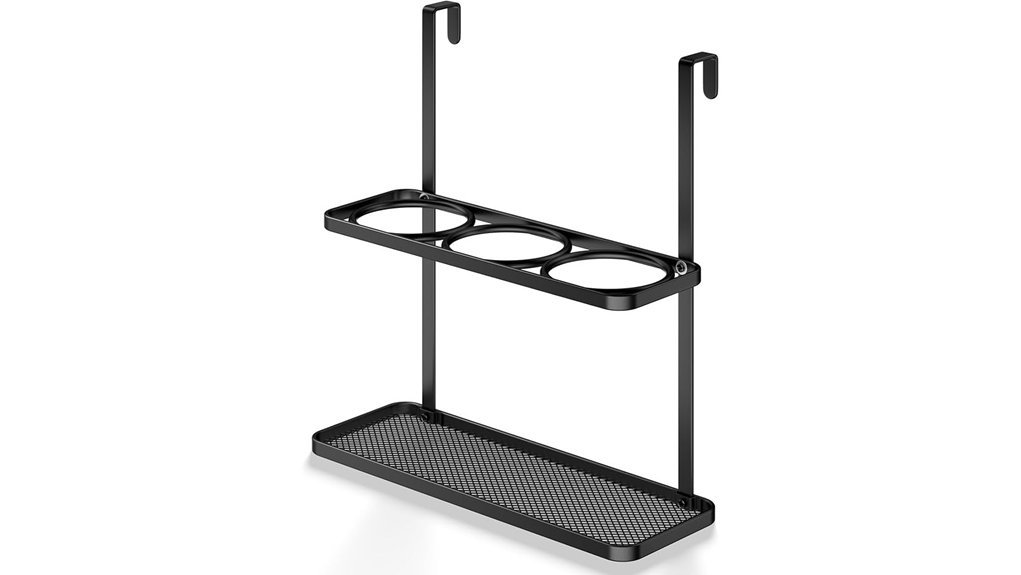 compact hair tool organizer