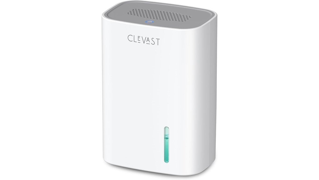 compact home dehumidifier device