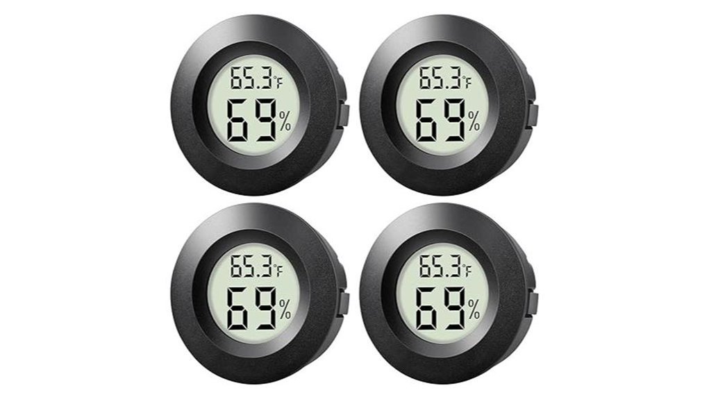 compact lcd humidity monitor