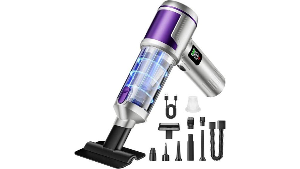 compact powerful car cleaner