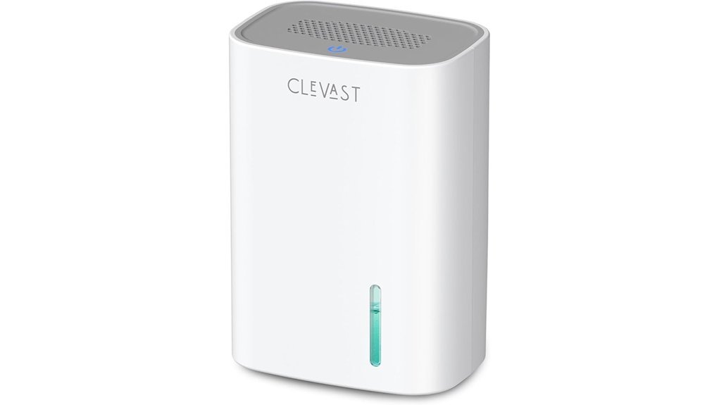 compact quiet home dehumidifier