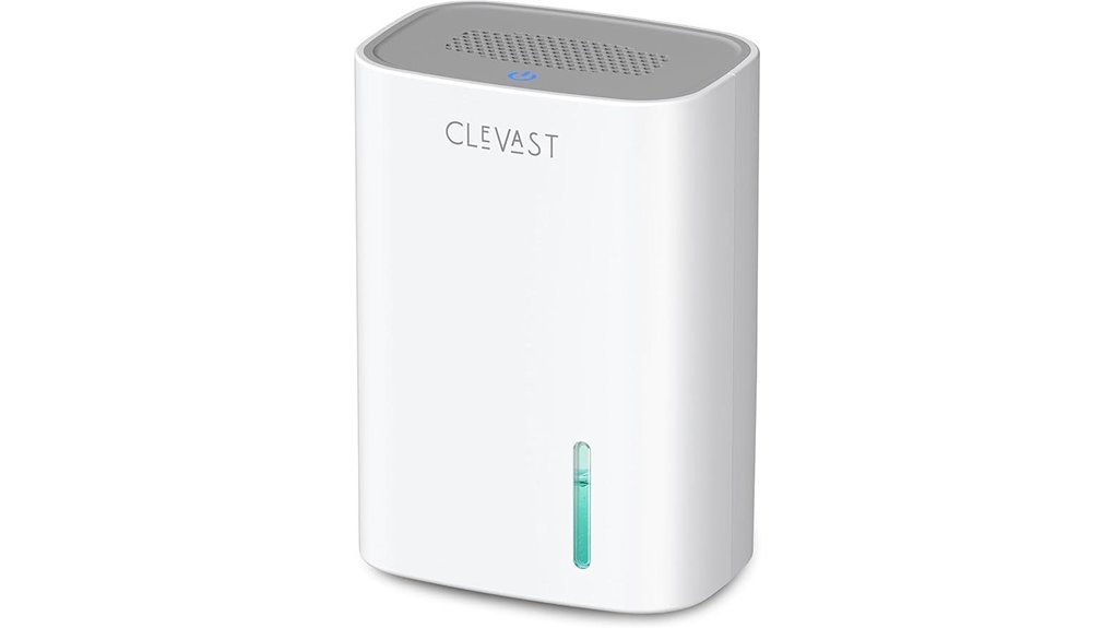 compact quiet home dehumidifier