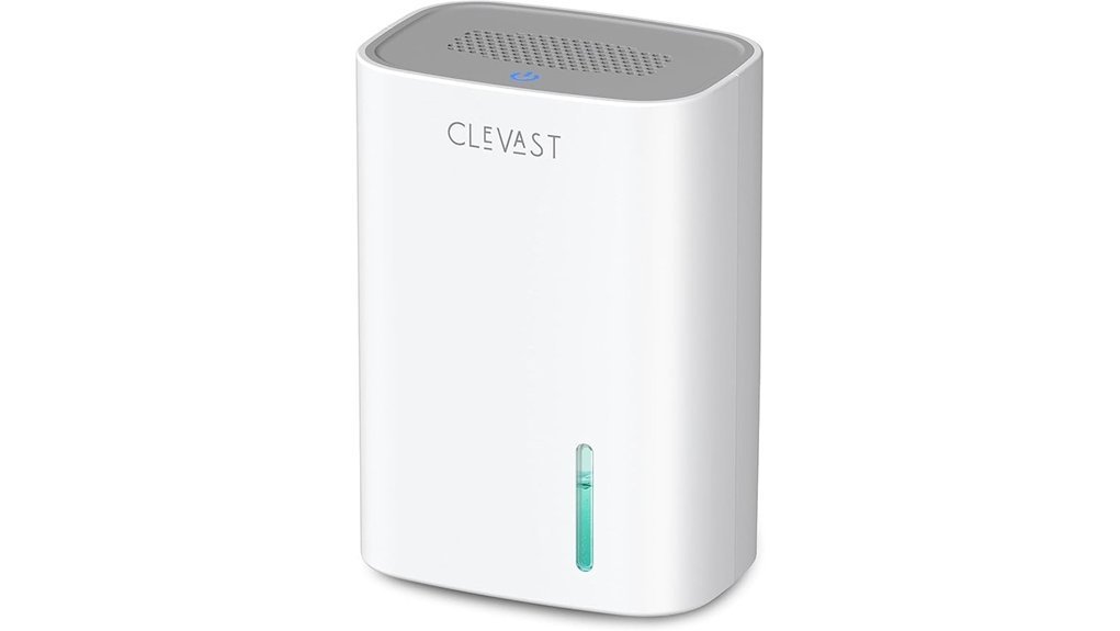 compact quiet home dehumidifier