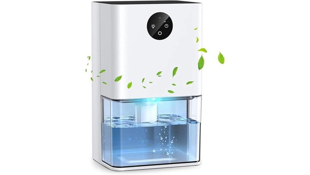 compact silent home dehumidifier