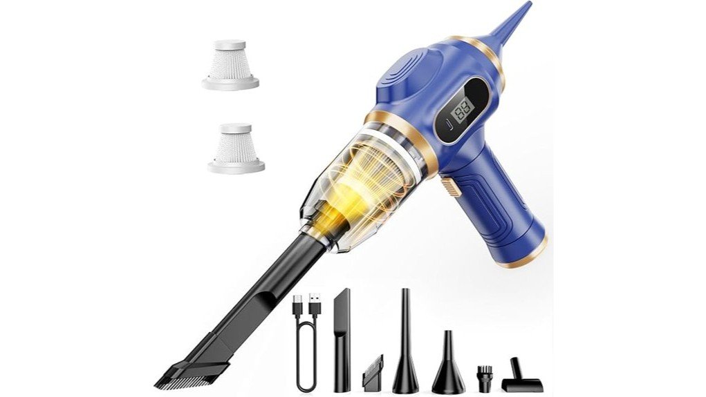 compact vacuum cleaning power