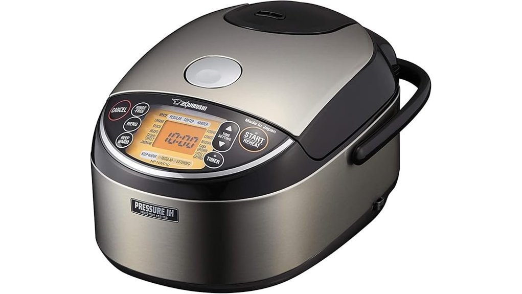 consistently perfect rice cooker