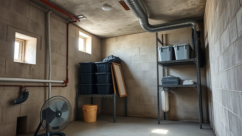 controlling basement humidity sources
