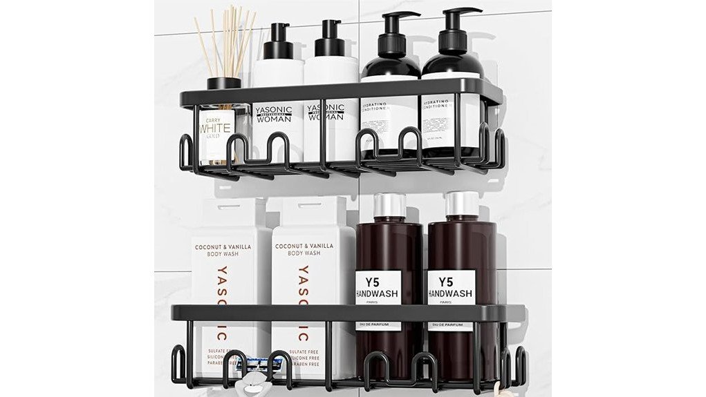 convenient shower organization solution