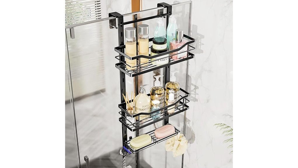 convenient shower organization solution