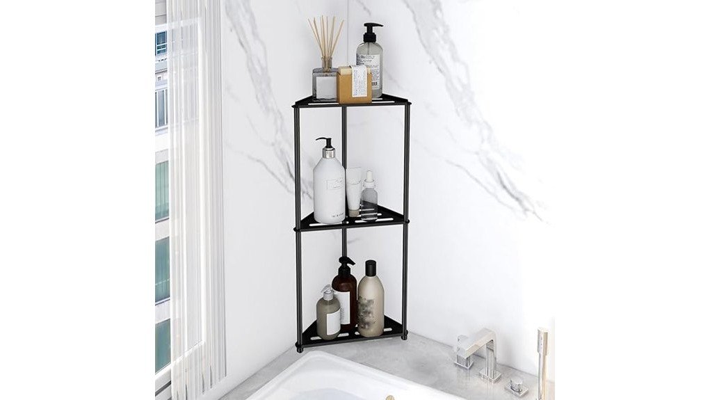convenient shower storage solution