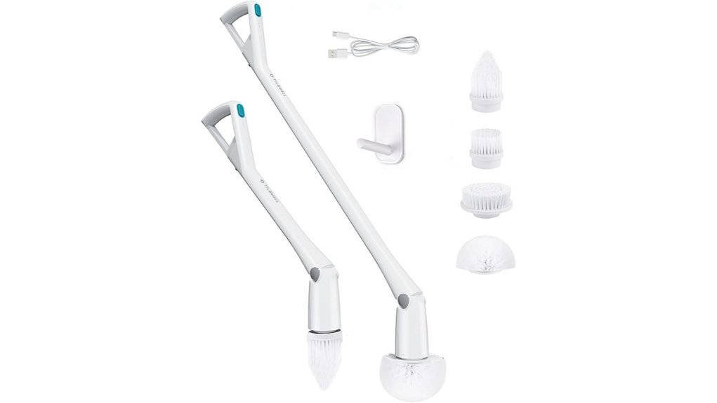 cordless bathroom car scrubber