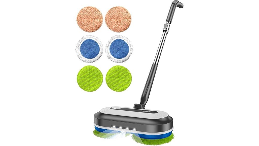 cordless electric spin mop