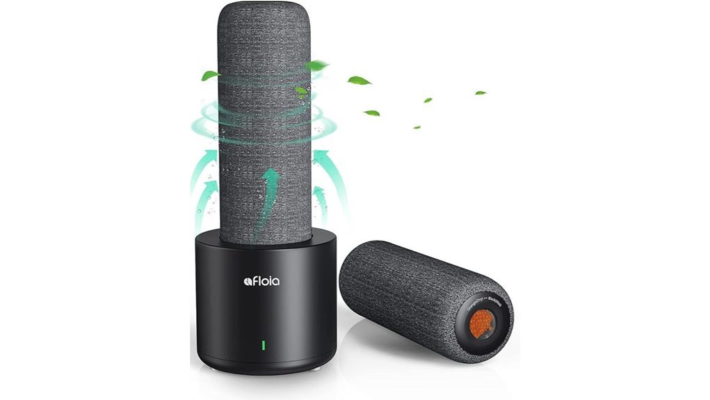 cordless mini dehumidifier device