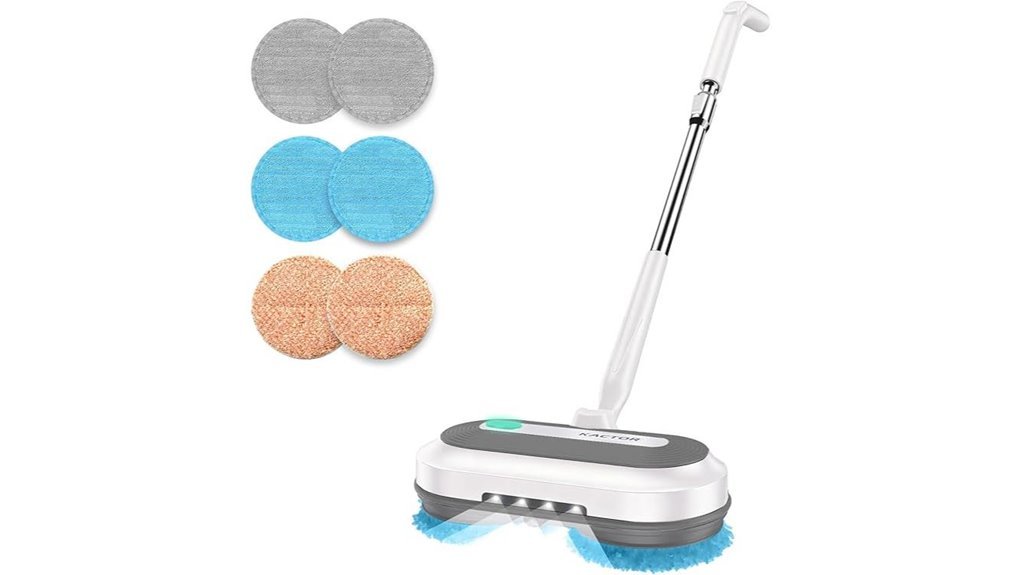 cordless mop with sprayer