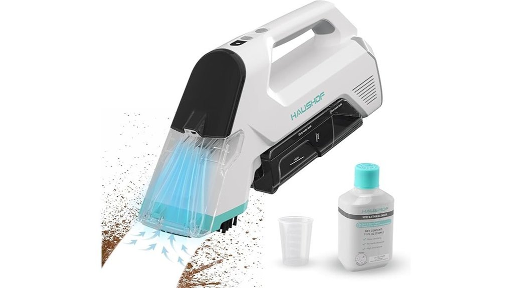 cordless portable carpet cleaner